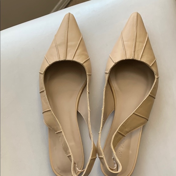 BY FAR Tan Leather Mules Classic Design - Picture 2 of 3